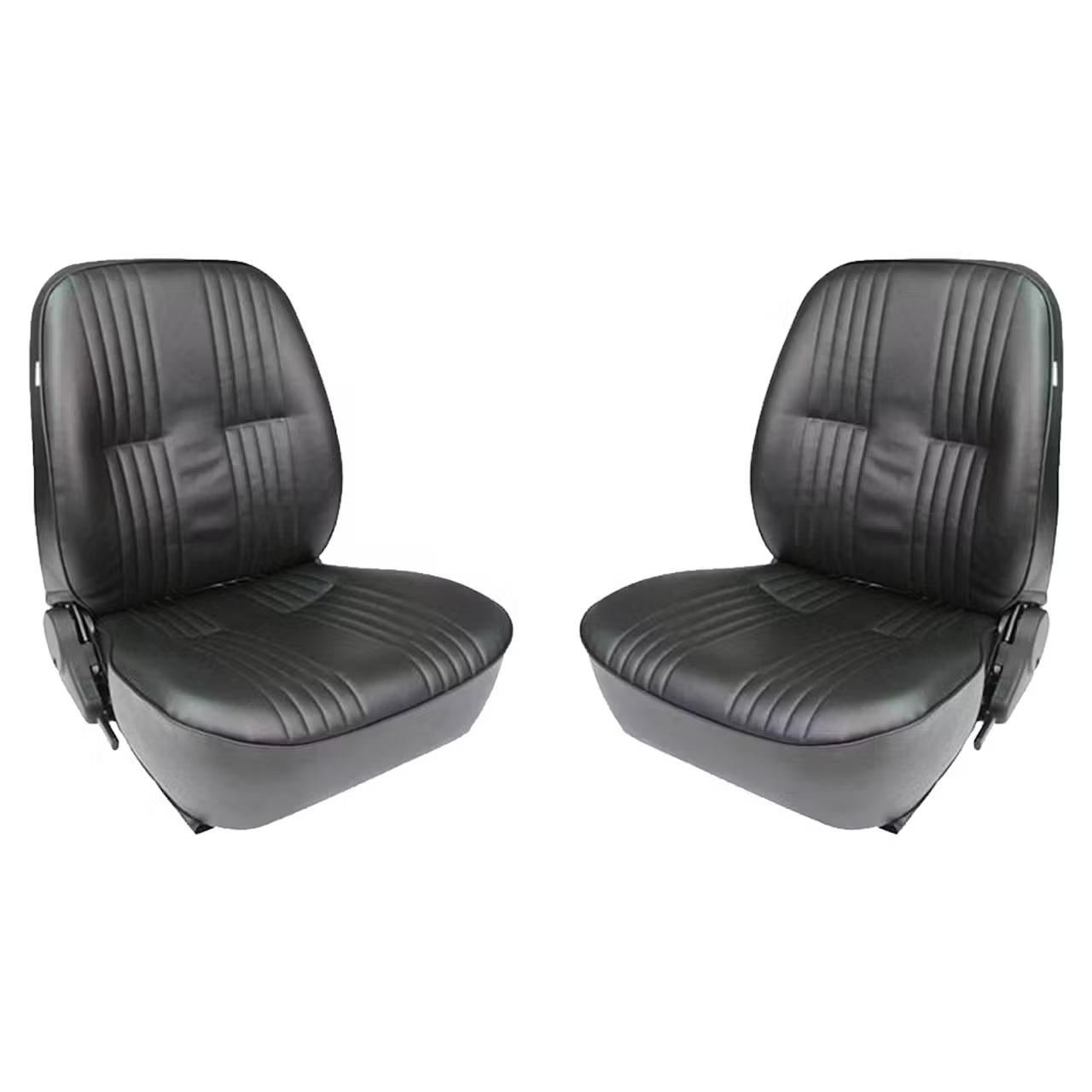 Procar Lowback Black Vinyl Seats Kit